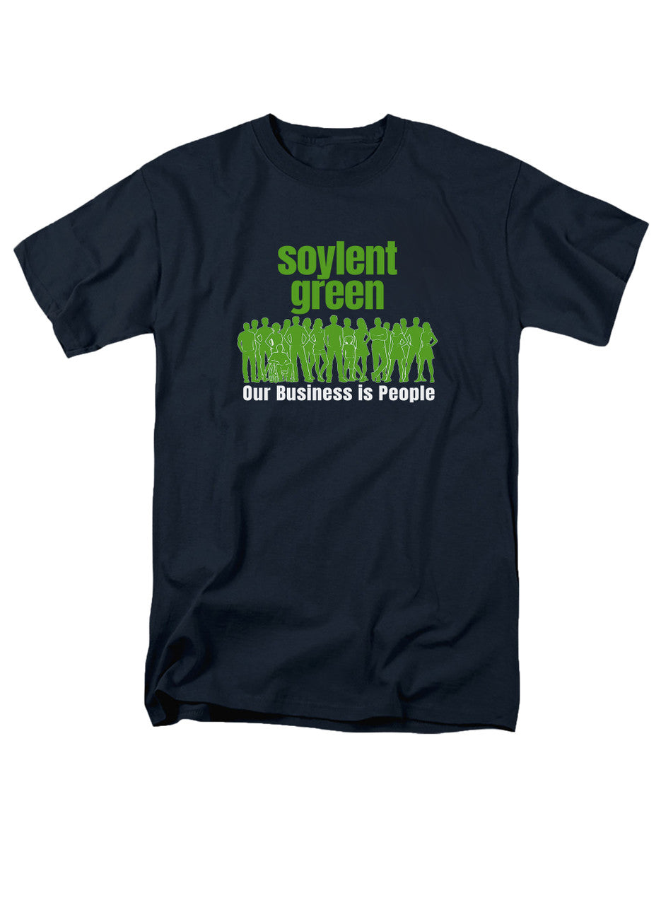 Navy Our Business is People T-Shirt