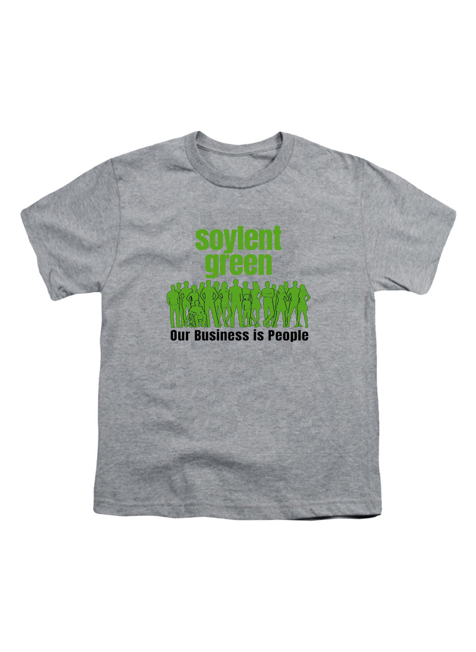 Gray Our Business is People Youth/Toddler T-Shirt