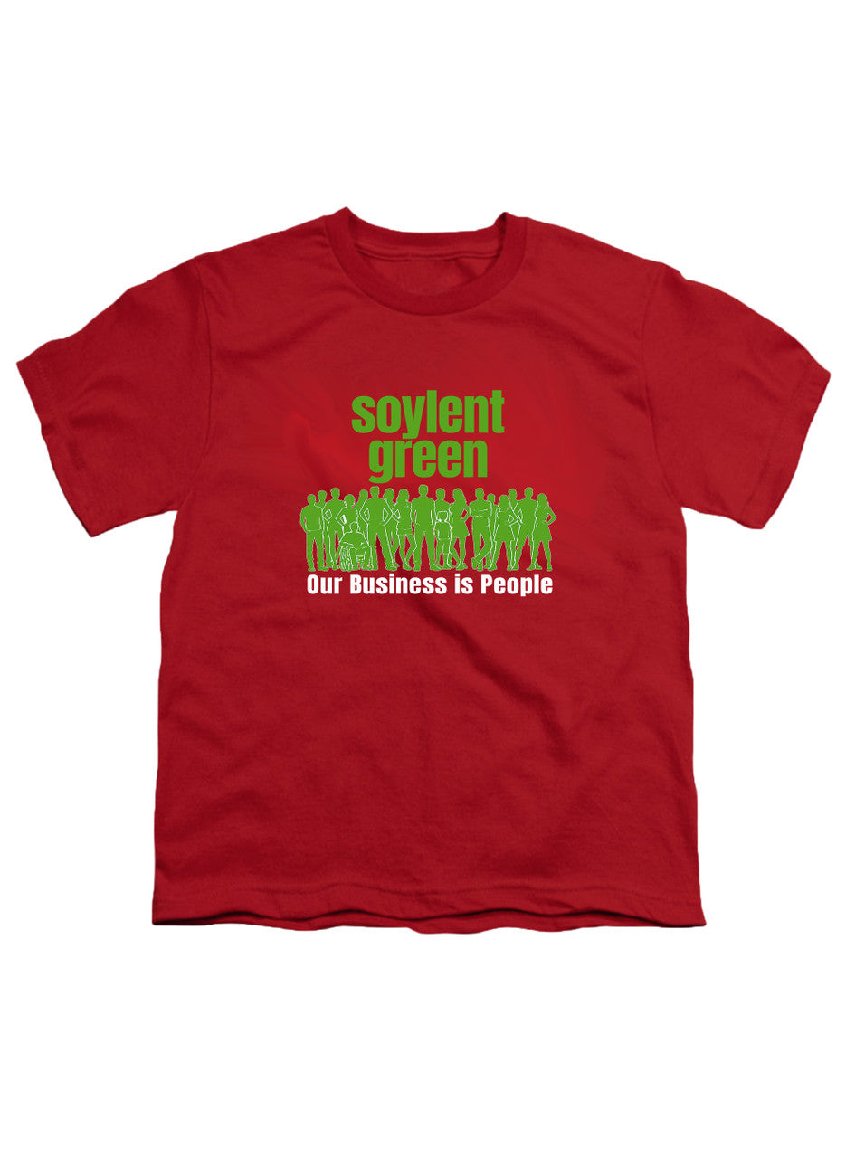 Red Our Business is People Youth/Toddler T-Shirt