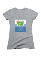 Gray Miracle Food Juniors V-Neck T-Shirt