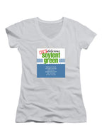White Miracle Food Juniors V-Neck T-Shirt