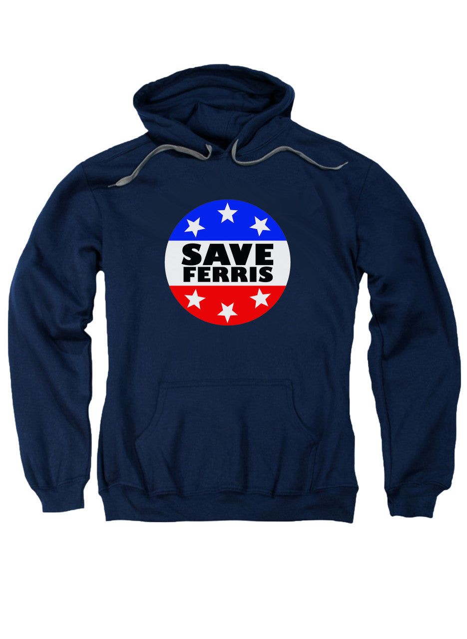 Navy Save Ferris Badge Hoodie