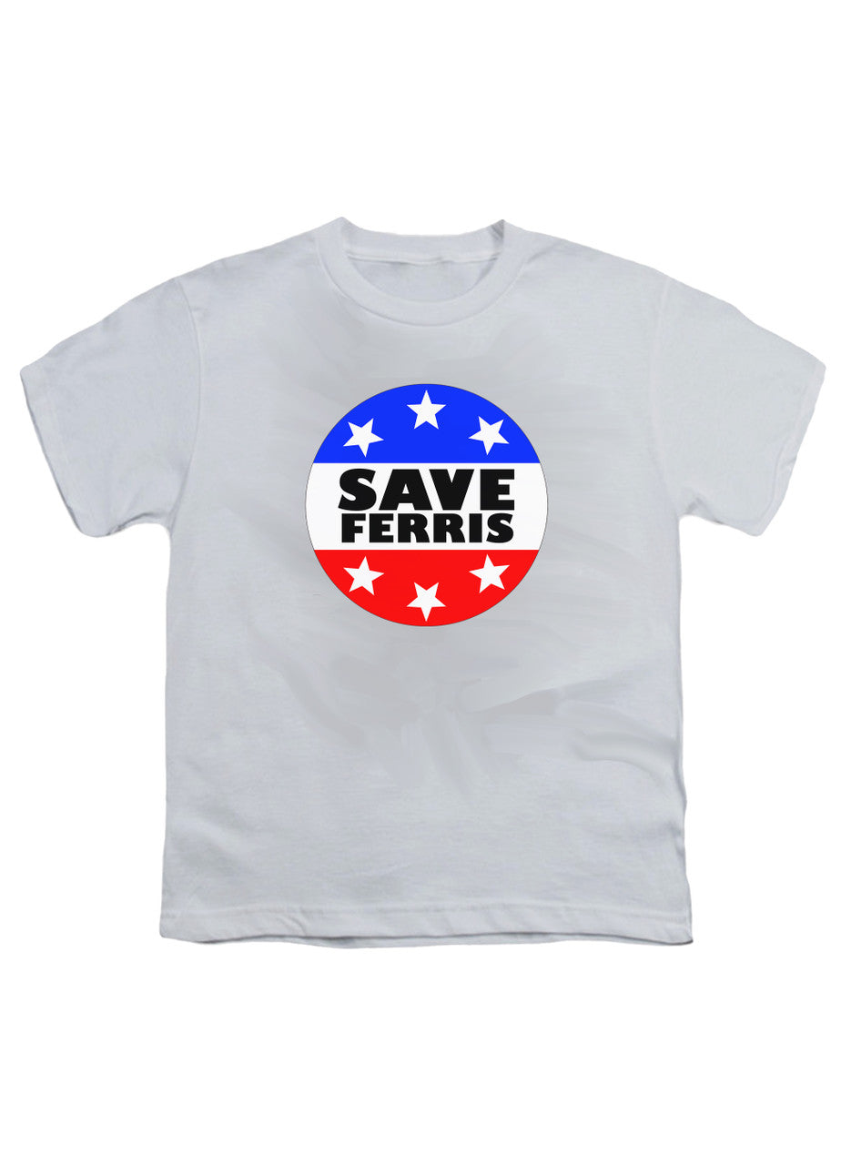 White Save Ferris Badge Youth/Toddler T-Shirt