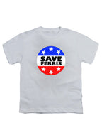 White Save Ferris Badge Youth/Toddler T-Shirt