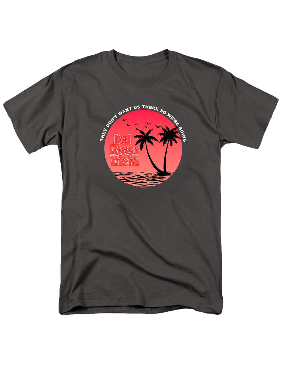 Charcoal Del Boca Vista Circle T-Shirt
