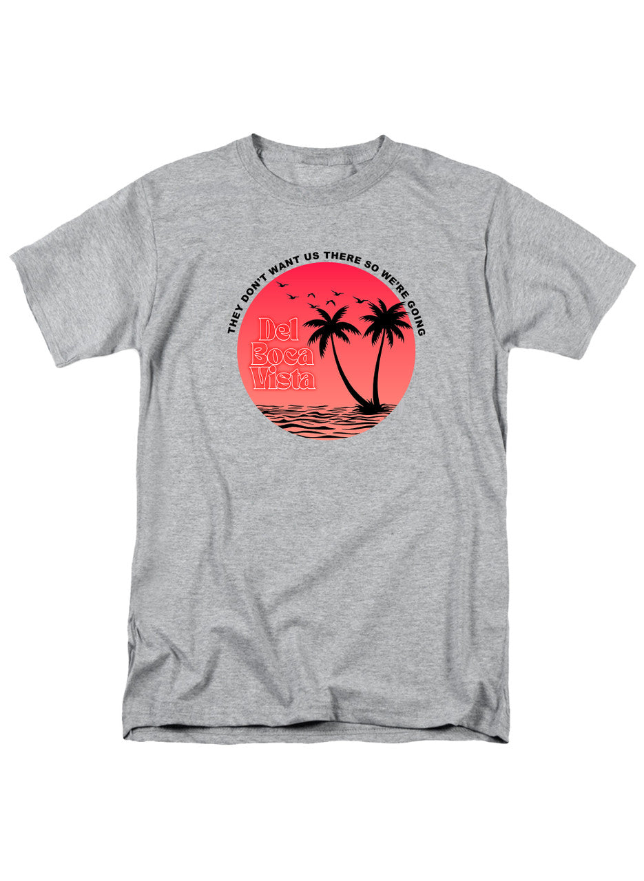 Gray Del Boca Vista Circle T-Shirt