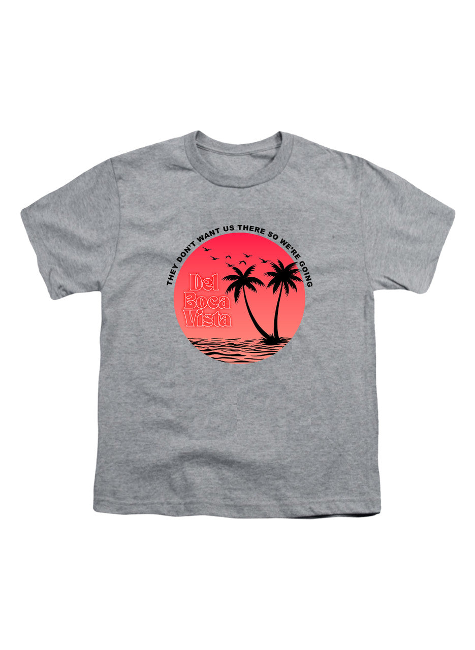 Gray Del Boca Vista Circle Youth/Toddler T-Shirt