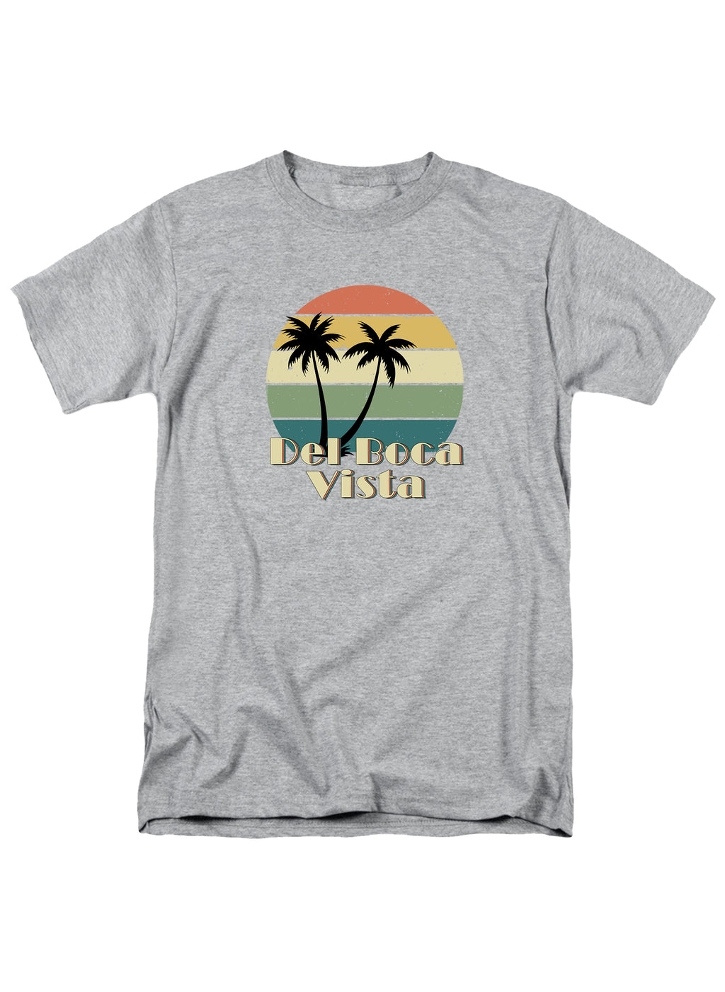 Del Boca Vista Retro T-Shirt