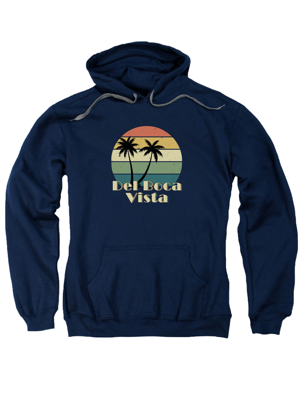 Del Boca Vista Retro Hoodie