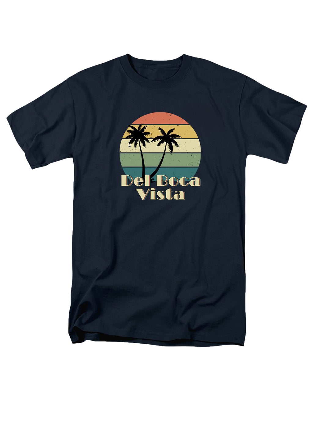 Del Boca Vista Retro T-Shirt