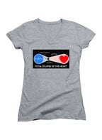 Total Eclipse of the Heart Juniors V-Neck T-Shirt