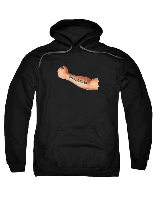 No Regerts Tattoo Hoodie