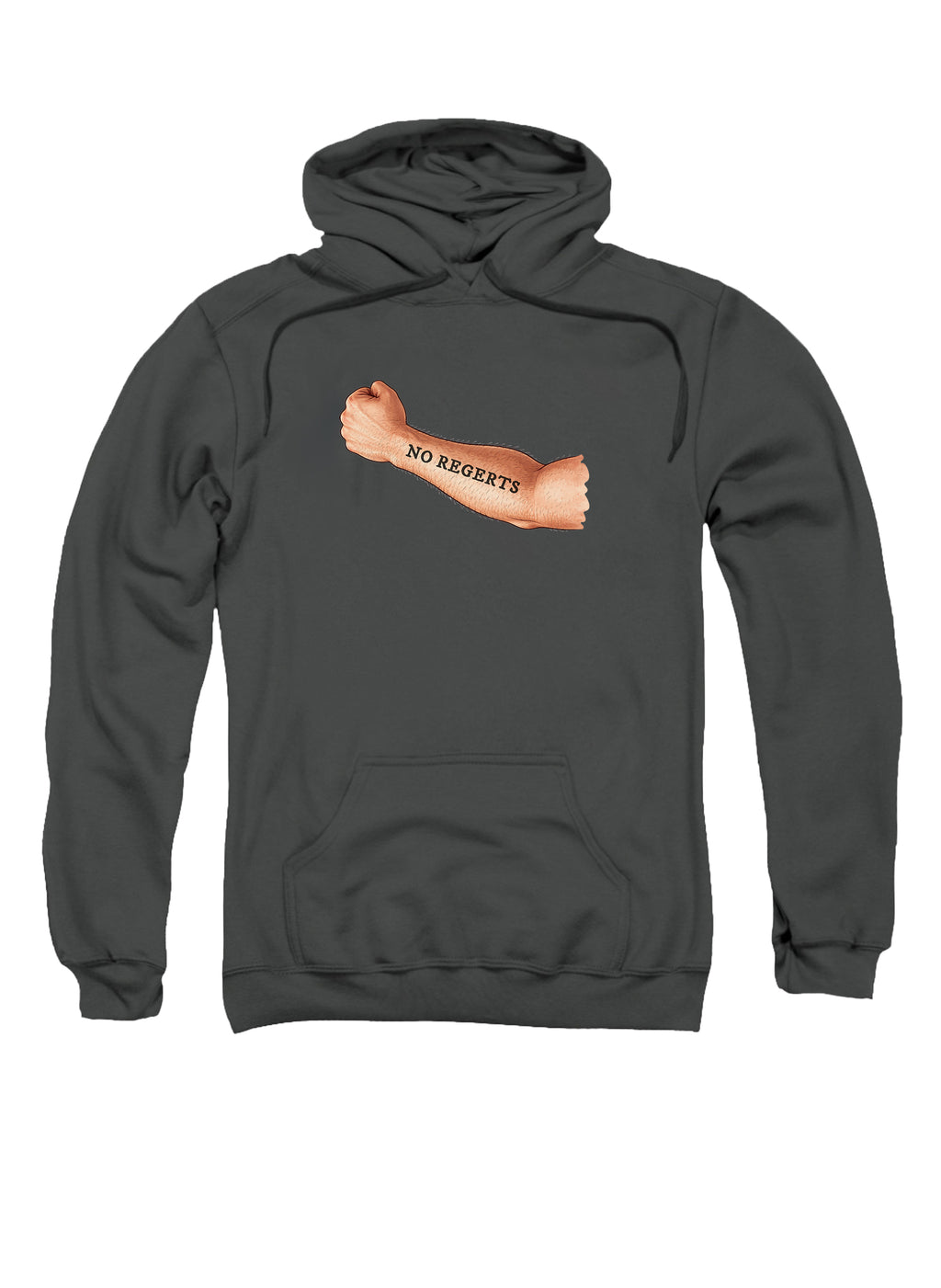 No Regerts Tattoo Hoodie