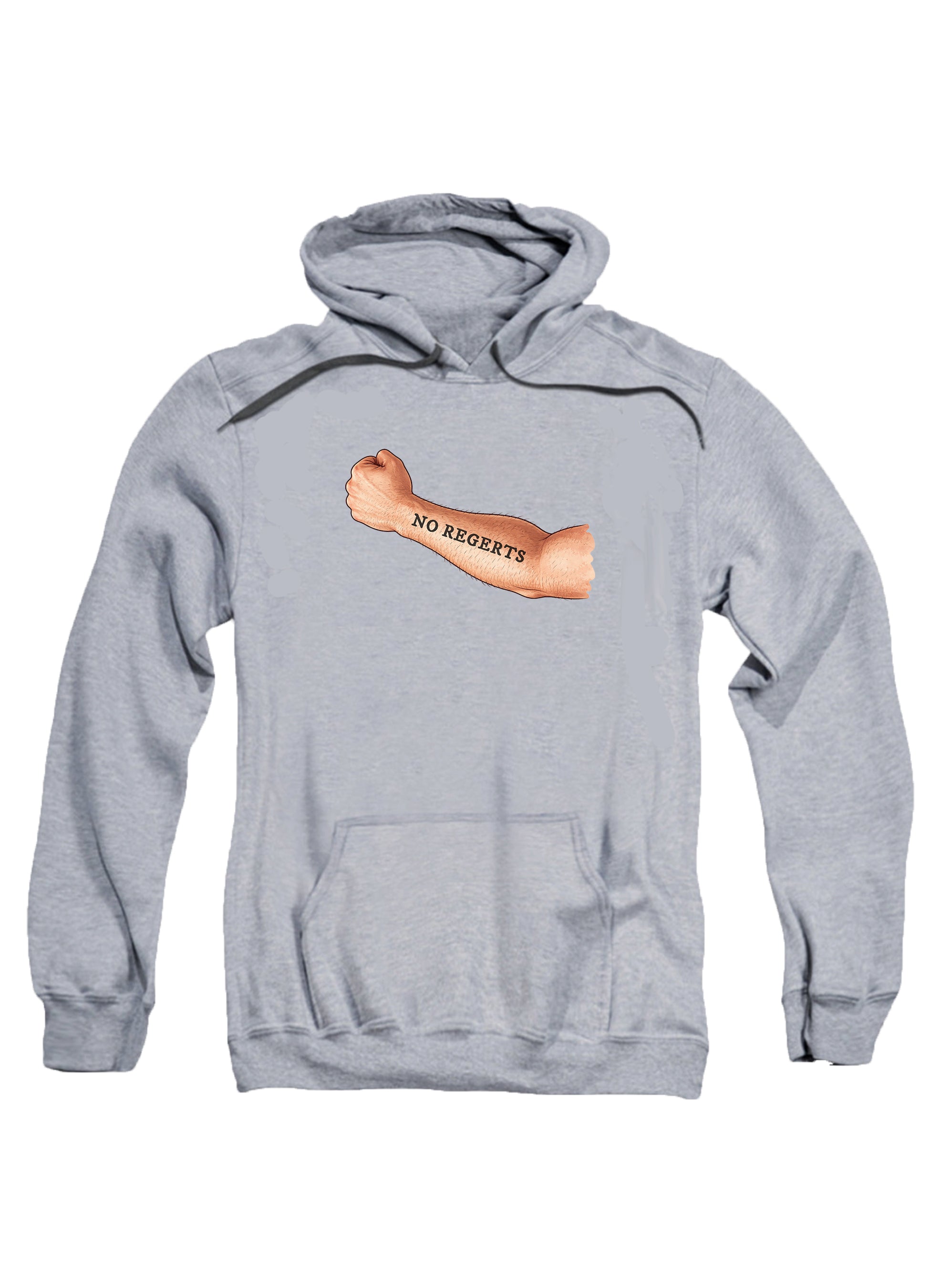 No Regerts Tattoo Hoodie