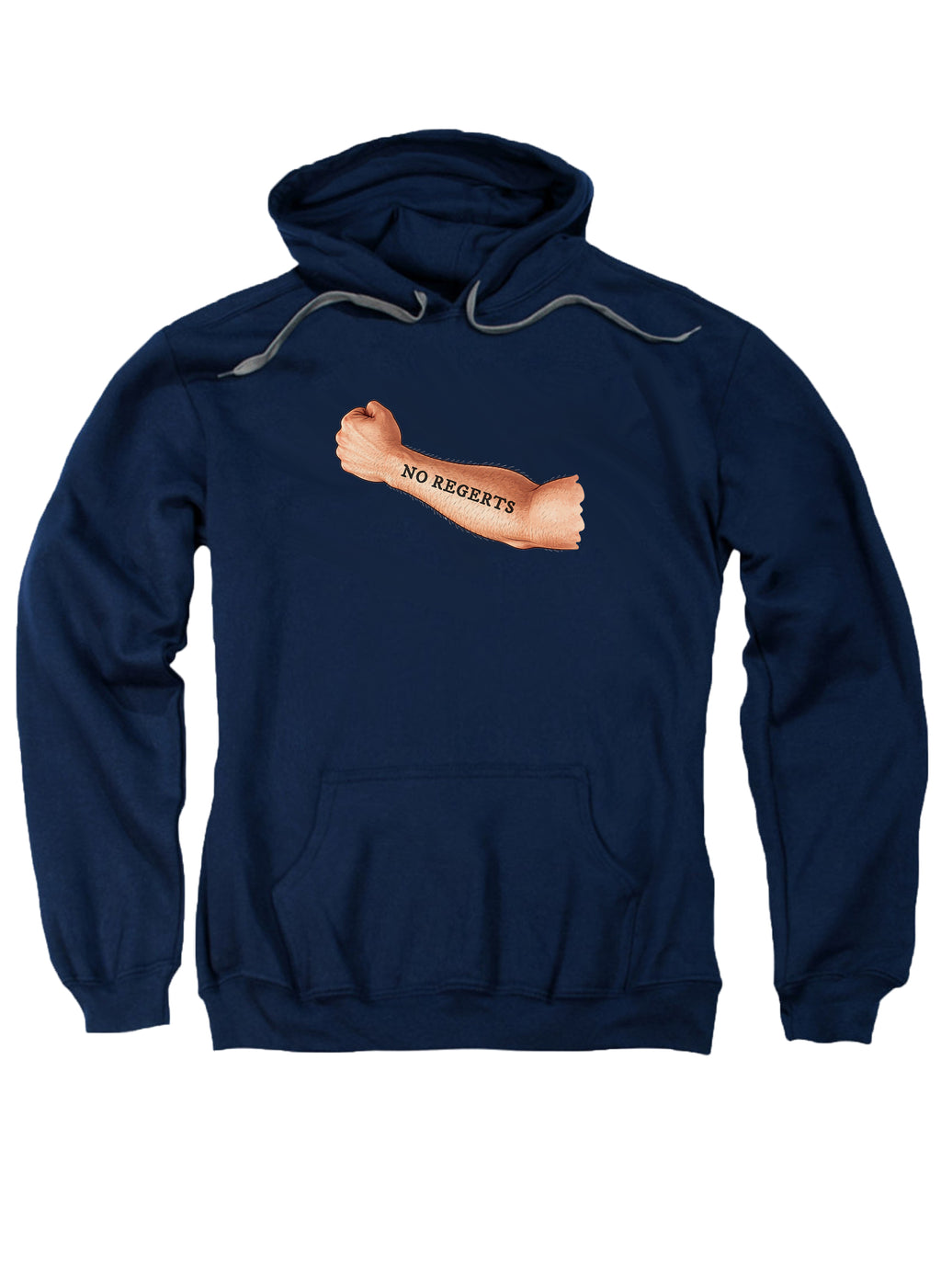 No Regerts Tattoo Hoodie