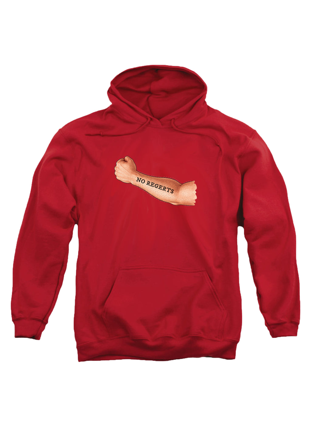No Regerts Tattoo Hoodie