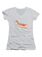 No Regerts Tattoo Juniors V-Neck T-Shirt