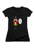 I want your nuts in my mouth Juniors V-Neck T-Shirt