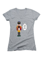 I want your nuts in my mouth Juniors V-Neck T-Shirt