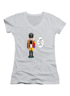 I want your nuts in my mouth Juniors V-Neck T-Shirt