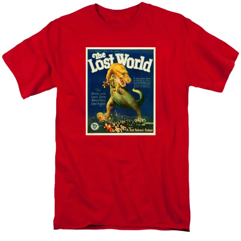 NCP-IM0535 The Lost World 1925 Movie Poster Red AT