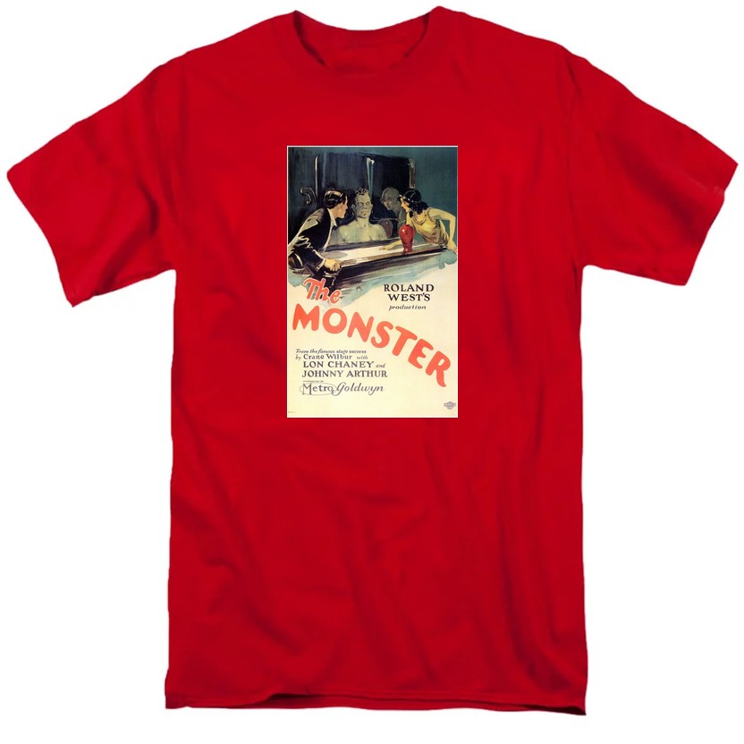 NCP-IM0539 The Monster 1925 Movie Poster Red AT