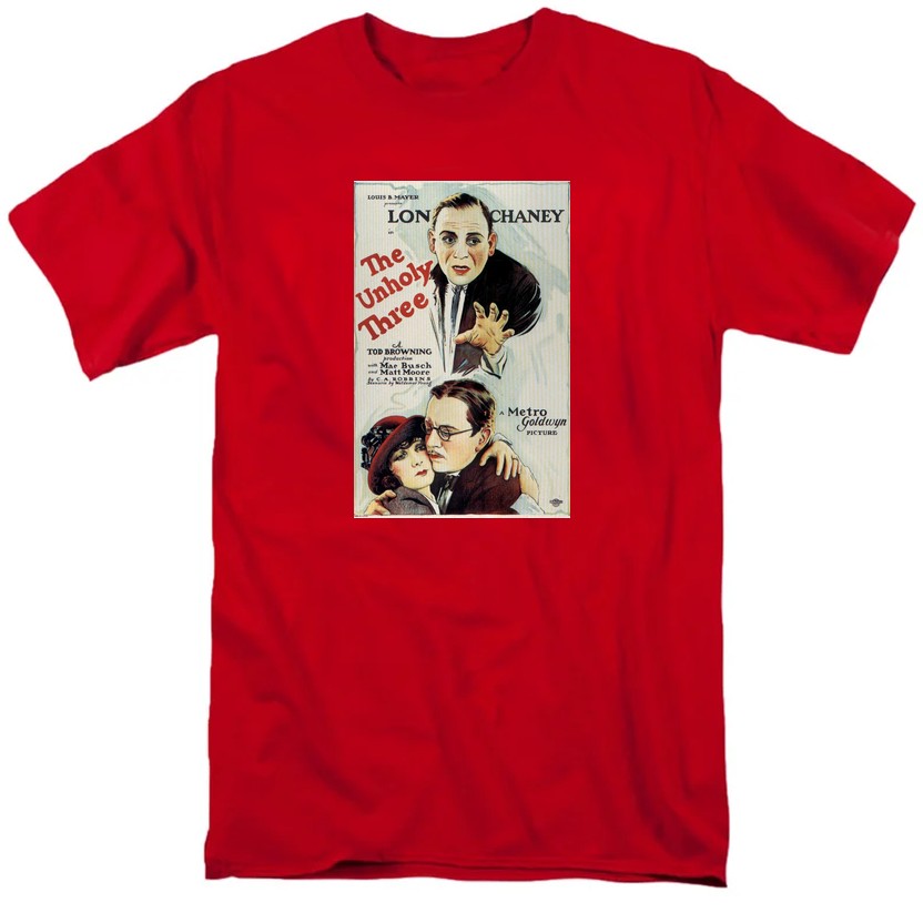 NCP-IM0540 The Unholy Three 1925 Movie Poster Red AT