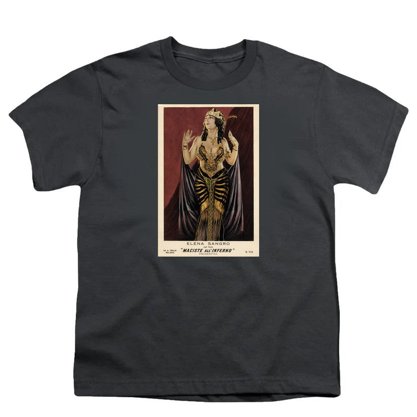 NCP-IM0543 Maciste in Hell 1925 Italian Movie Poster Charcoal YT