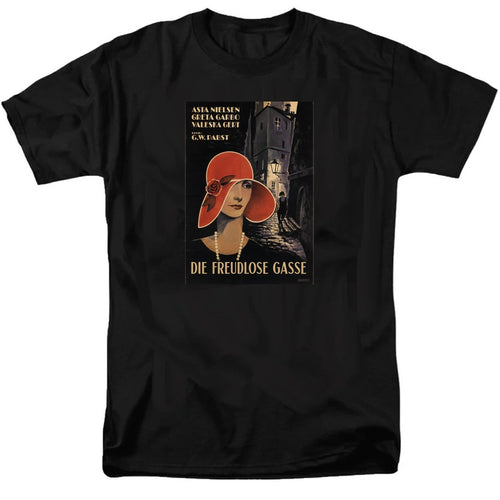 The Joyless Street 1925 Greta Garbo Movie Poster T-Shirt