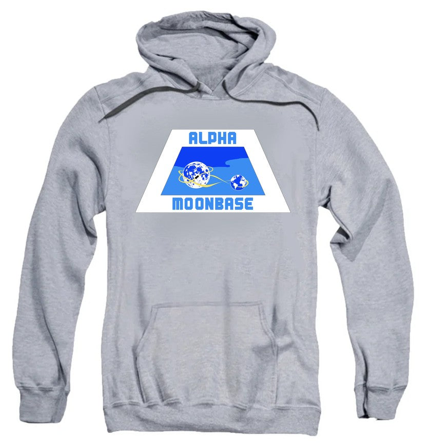 NCP-IM0556 Space 1999 Alpha Moonbase Logo Gray AFTH