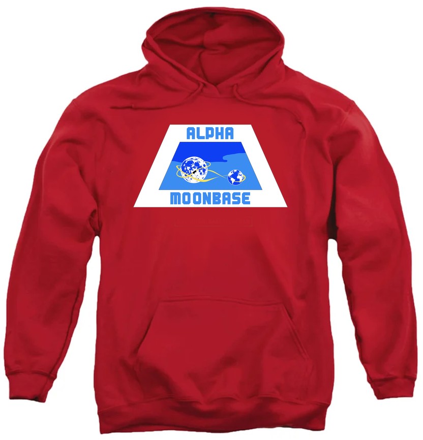 NCP-IM0556 Space 1999 Alpha Moonbase Logo Red AFTH