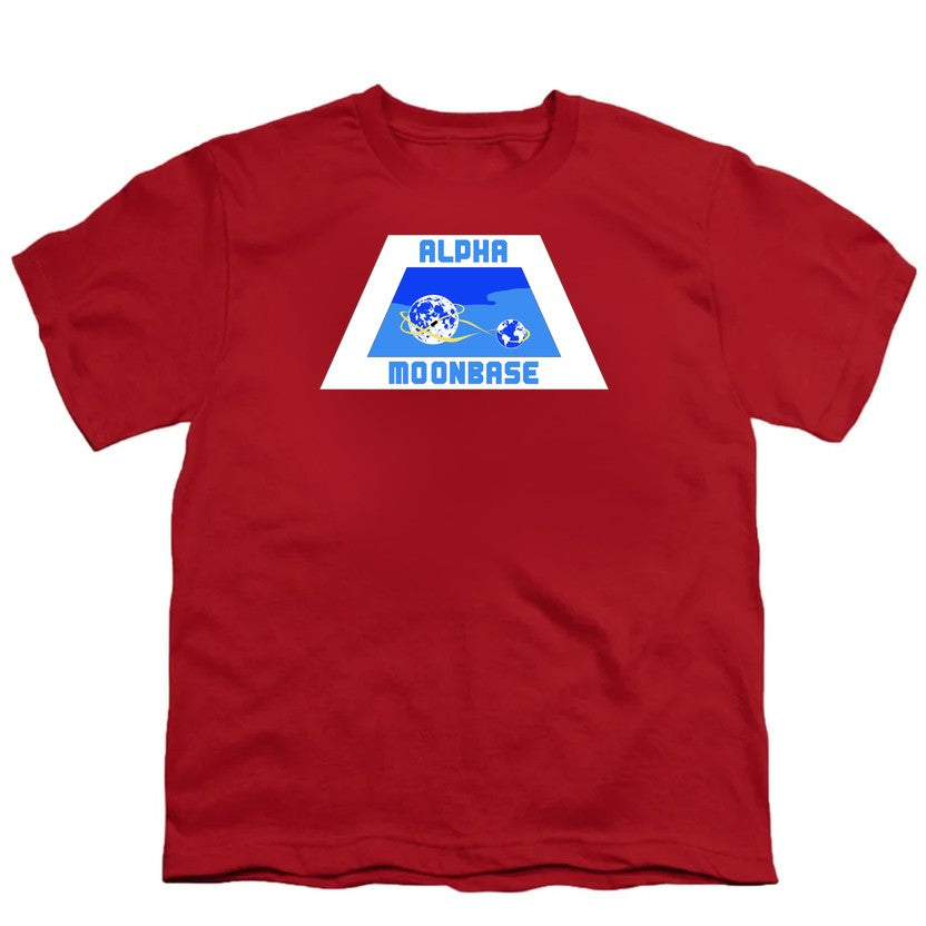 NCP-IM0556 Space 1999 Alpha Moonbase Logo Red YT