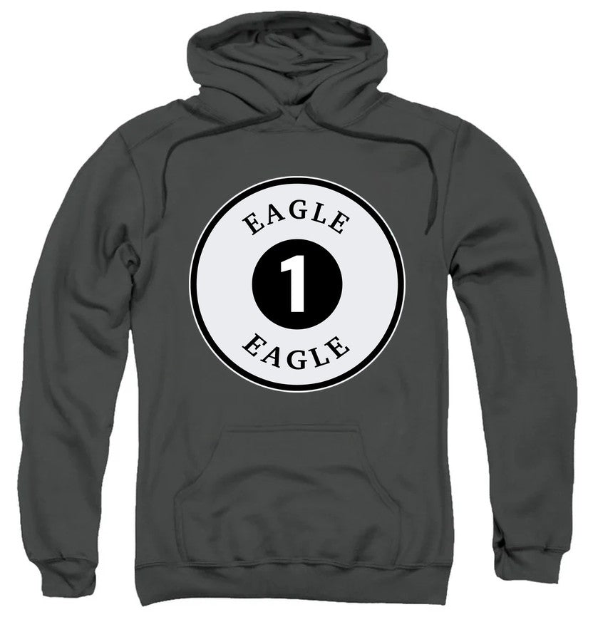 NCP-IM0558 Space 1999 Eagle 1 Badge Charcoal AFTH