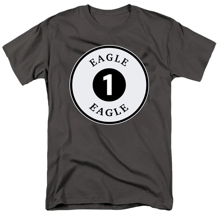 NCP-IM0558 Space 1999 Eagle 1 Badge Charcoal AT