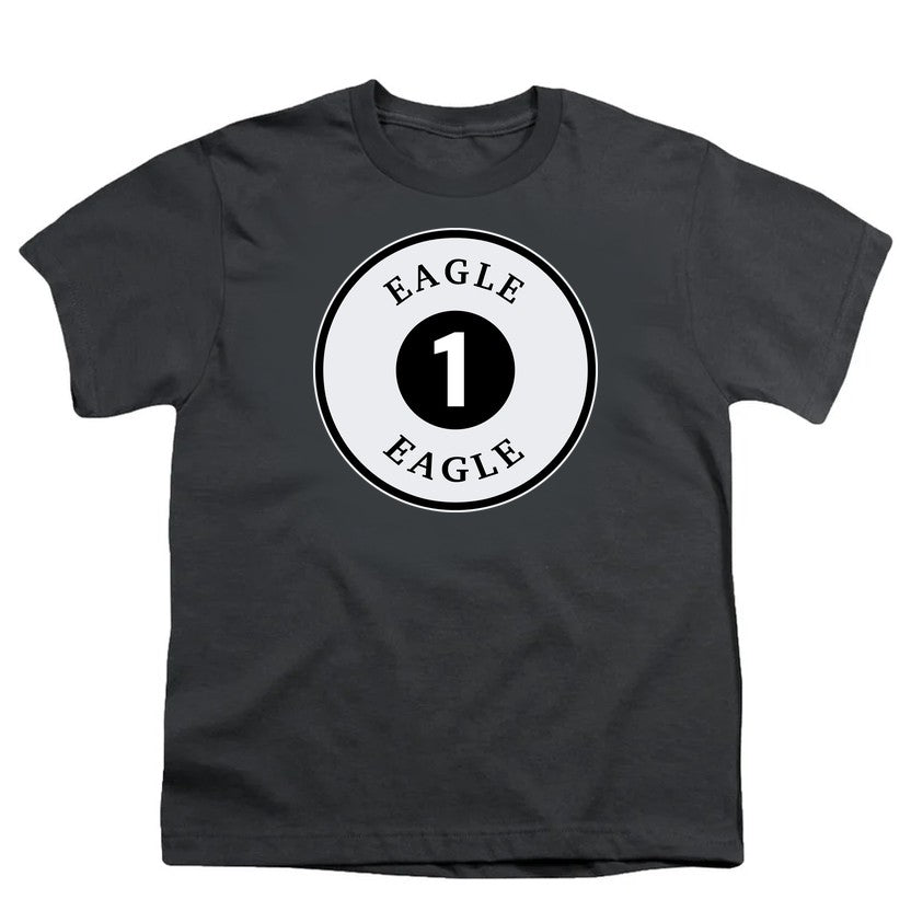 NCP-IM0558 Space 1999 Eagle 1 Badge Charcoal YT