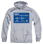 NCP-IM0559 Space 1999 Eagle Transporter Blueprints Gray AFTH