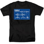 NCP-IM0559 Space 1999 Eagle Transporter Blueprints Black AT