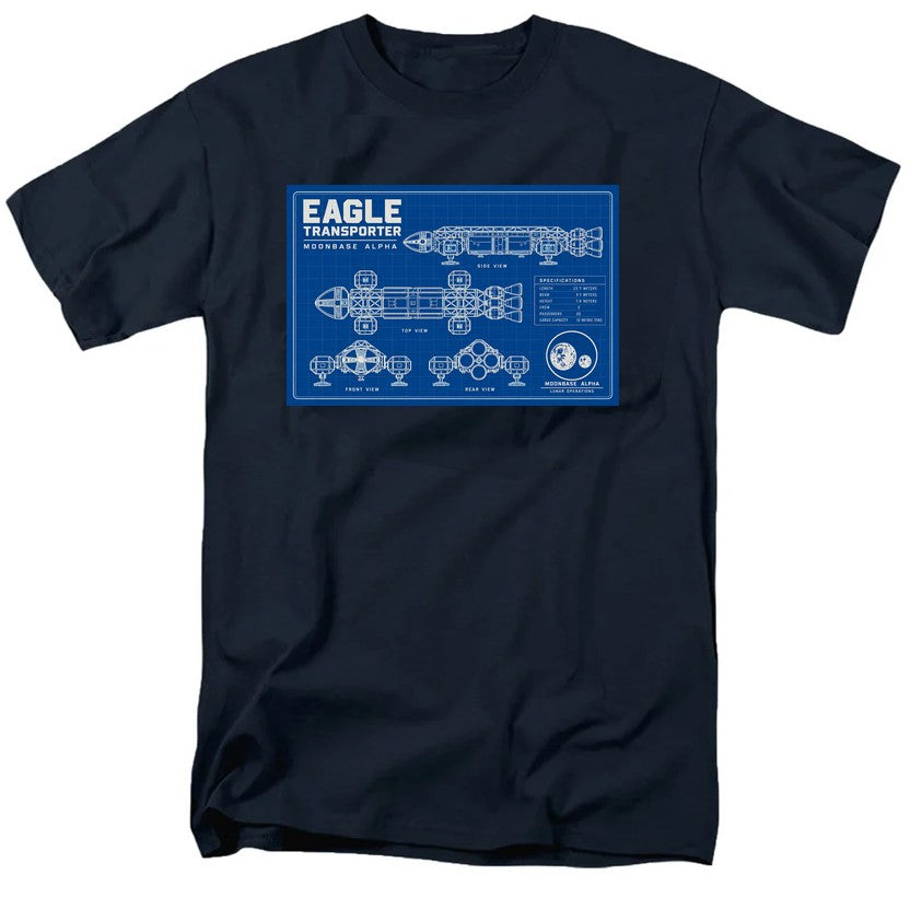 NCP-IM0559 Space 1999 Eagle Transporter Blueprints Navy AT