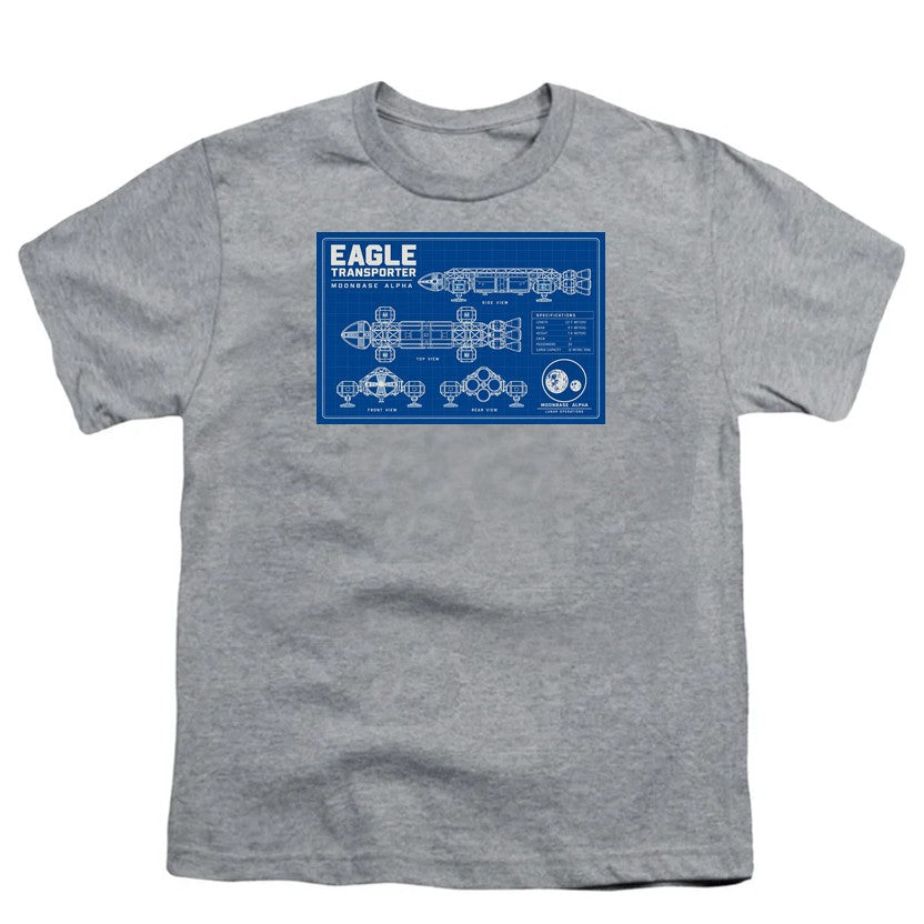 NCP-IM0559 Space 1999 Eagle Transporter Blueprints Gray YT
