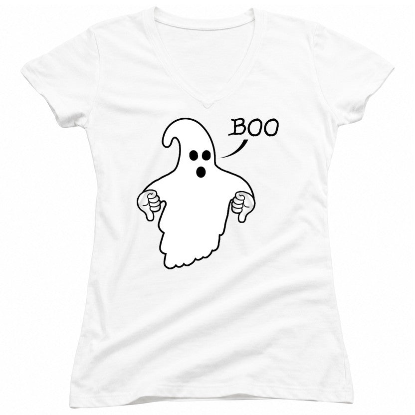NCP-IM0564 Ghost Boo Thumbs Down White JS