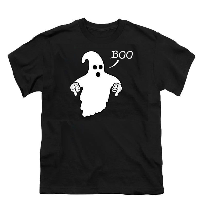 NCP-IM0564 Ghost Boo Thumbs Down Black YT