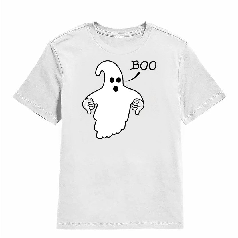NCP-IM0564 Ghost Boo Thumbs Down White YT