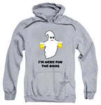 NCP-IM0565 I'm Here for the Boos Gray AFTH