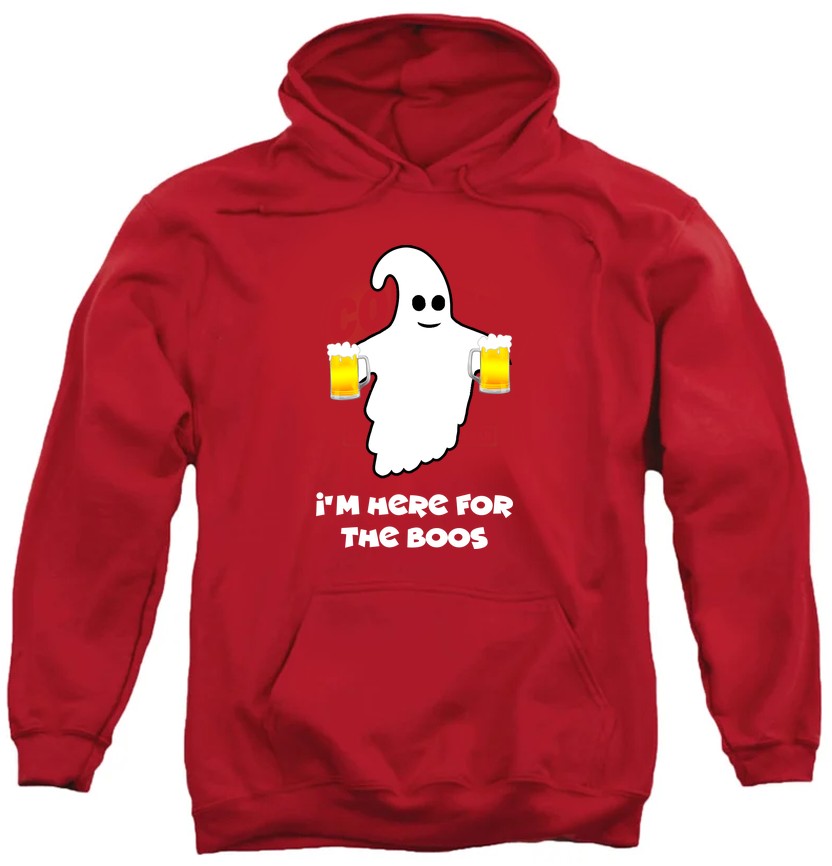 NCP-IM0565 I'm Here for the Boos Red AFTH