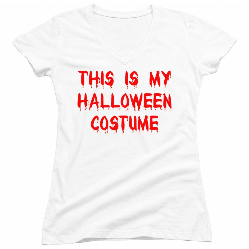 NCP-IM0568 This Is My Halloween Costume White JS