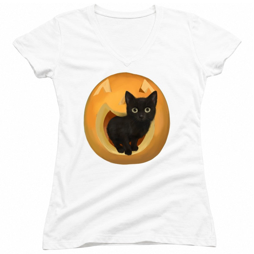 NCP-IM0572 Pumpkin Cat White JS