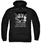 NCP-IM0575 Isn't That Exactly What a Haunted House Would Say Black AFTH