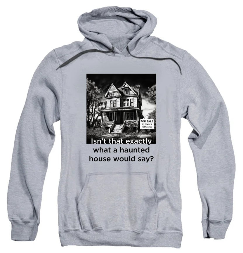 NCP-IM0575 Isn't That Exactly What a Haunted House Would Say Gray AFTH