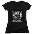NCP-IM0575 Isn't That Exactly What a Haunted House Would Say Black JS