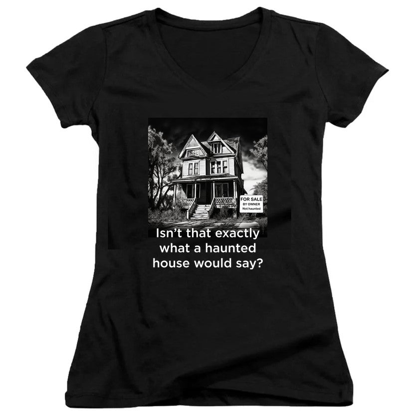 NCP-IM0575 Isn't That Exactly What a Haunted House Would Say Black JS
